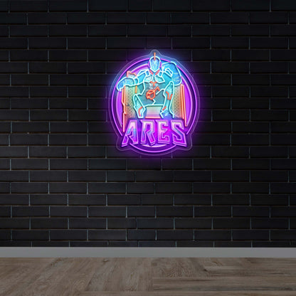 Ares - Premium Neon Artwork