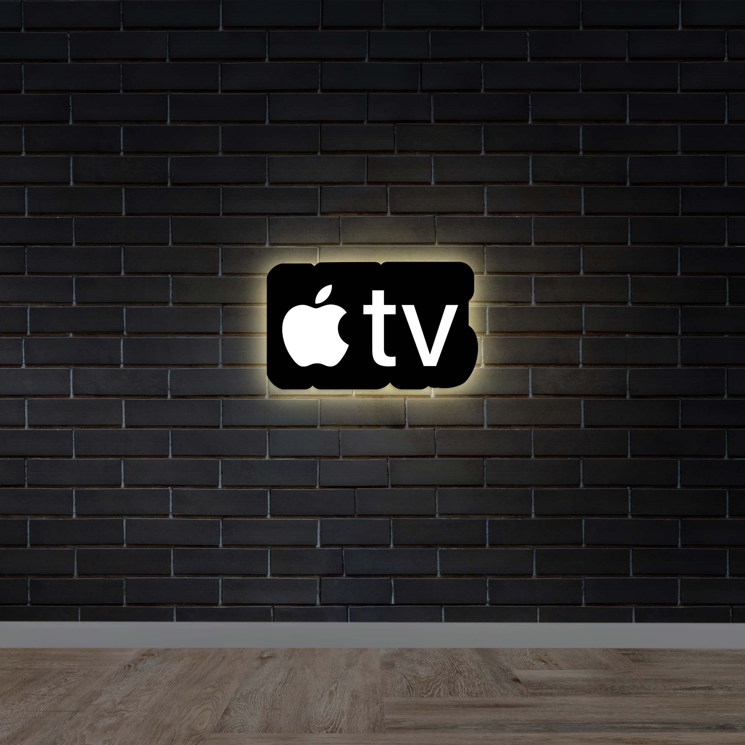 Apple TV - Premium Neon Artwork
