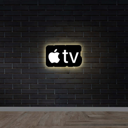 Apple TV - Premium Neon Artwork