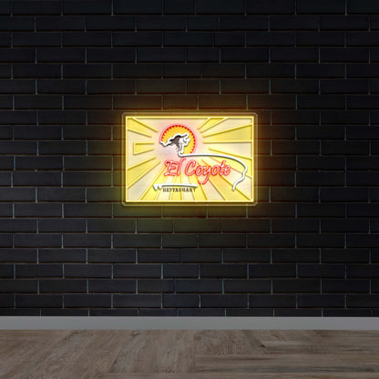 El Coyote - Premium Neon Artwork