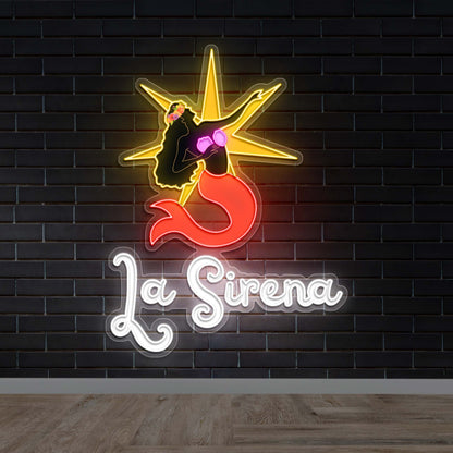 La Sirena - Premium Neon Artwork