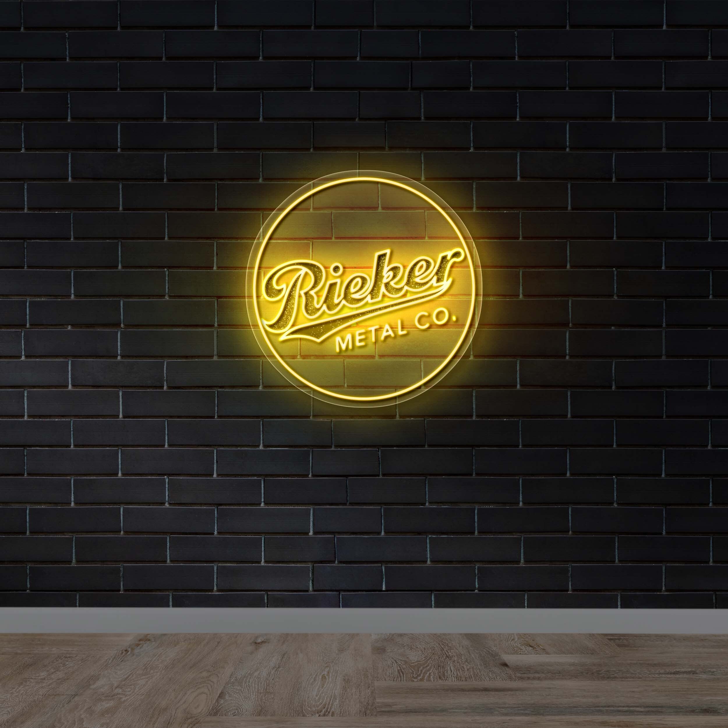 Rieker Metal Co -  Premium Neon Artwork