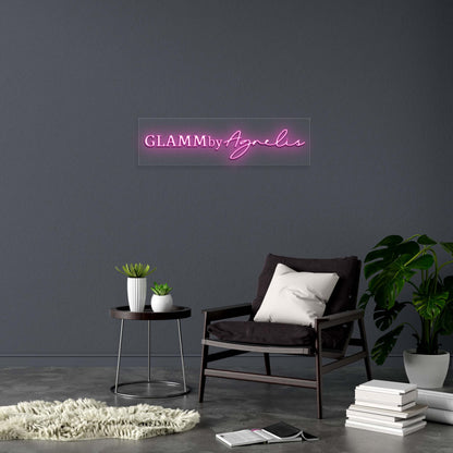 GLAMMbyAgnelis - Premium Neon Artwork