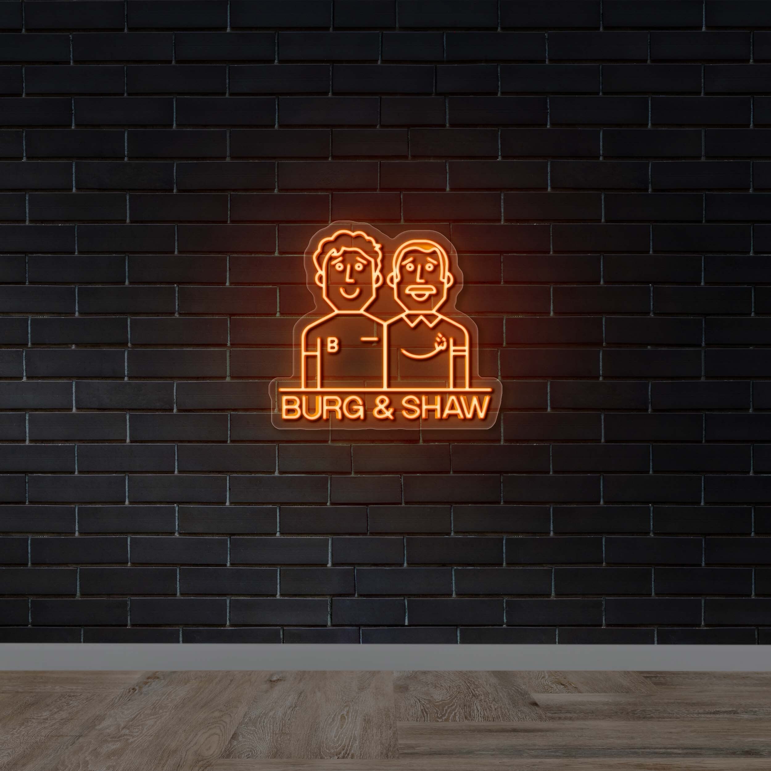 BURG & SHAW - Premium Neon Artwork