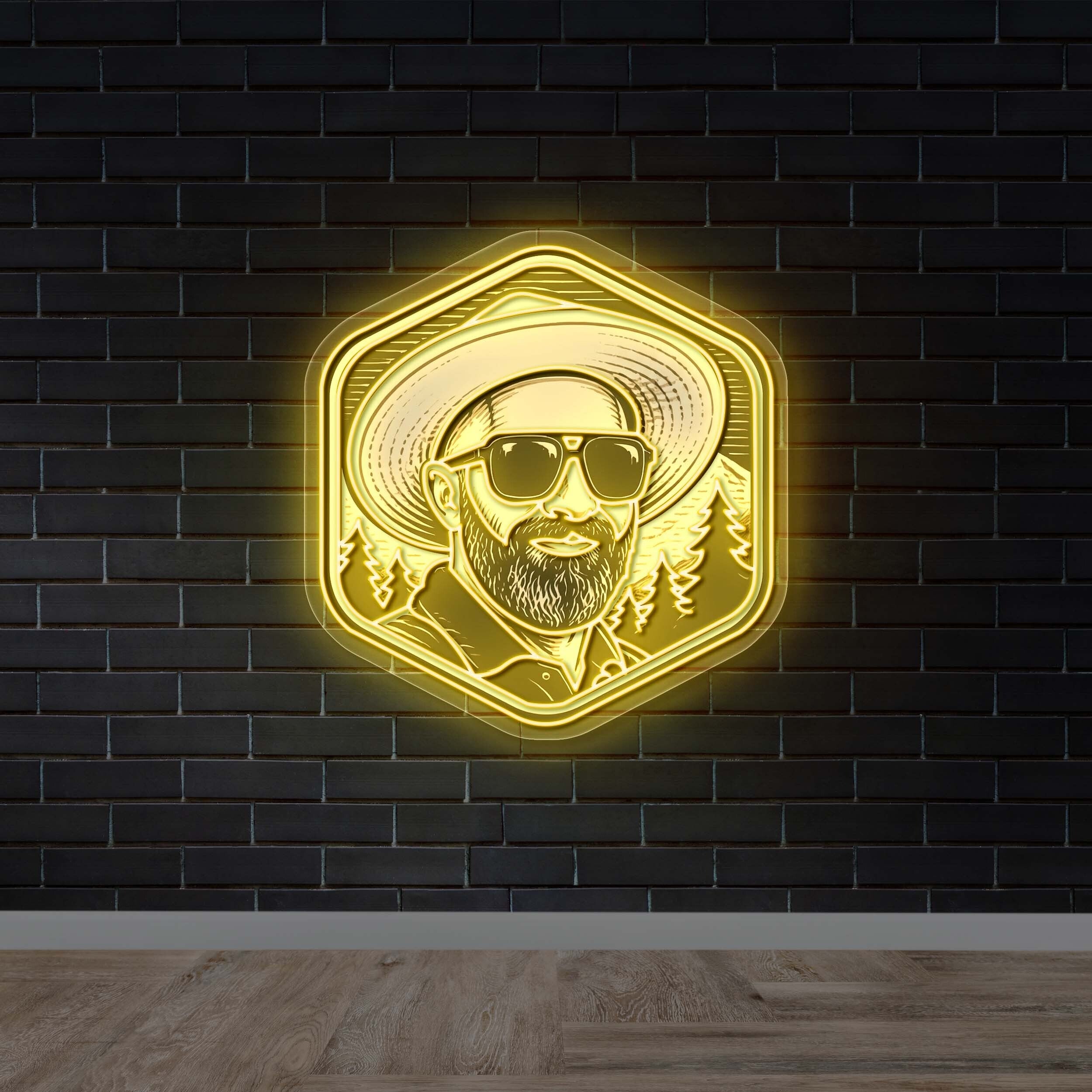 Portrait - Premium Neon Artwork