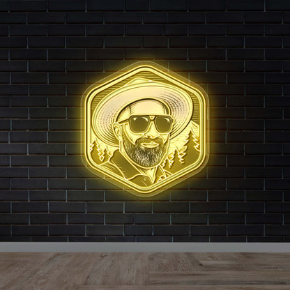Portrait - Premium Neon Artwork