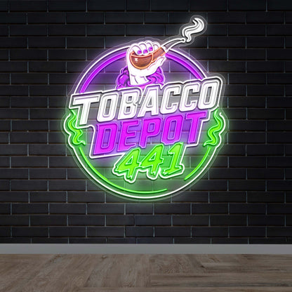 Tobacco Depot 441 - Premium Neon Artwork