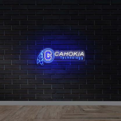 CAHOKIA TECHNOLOGY - Premium Neon Artwork