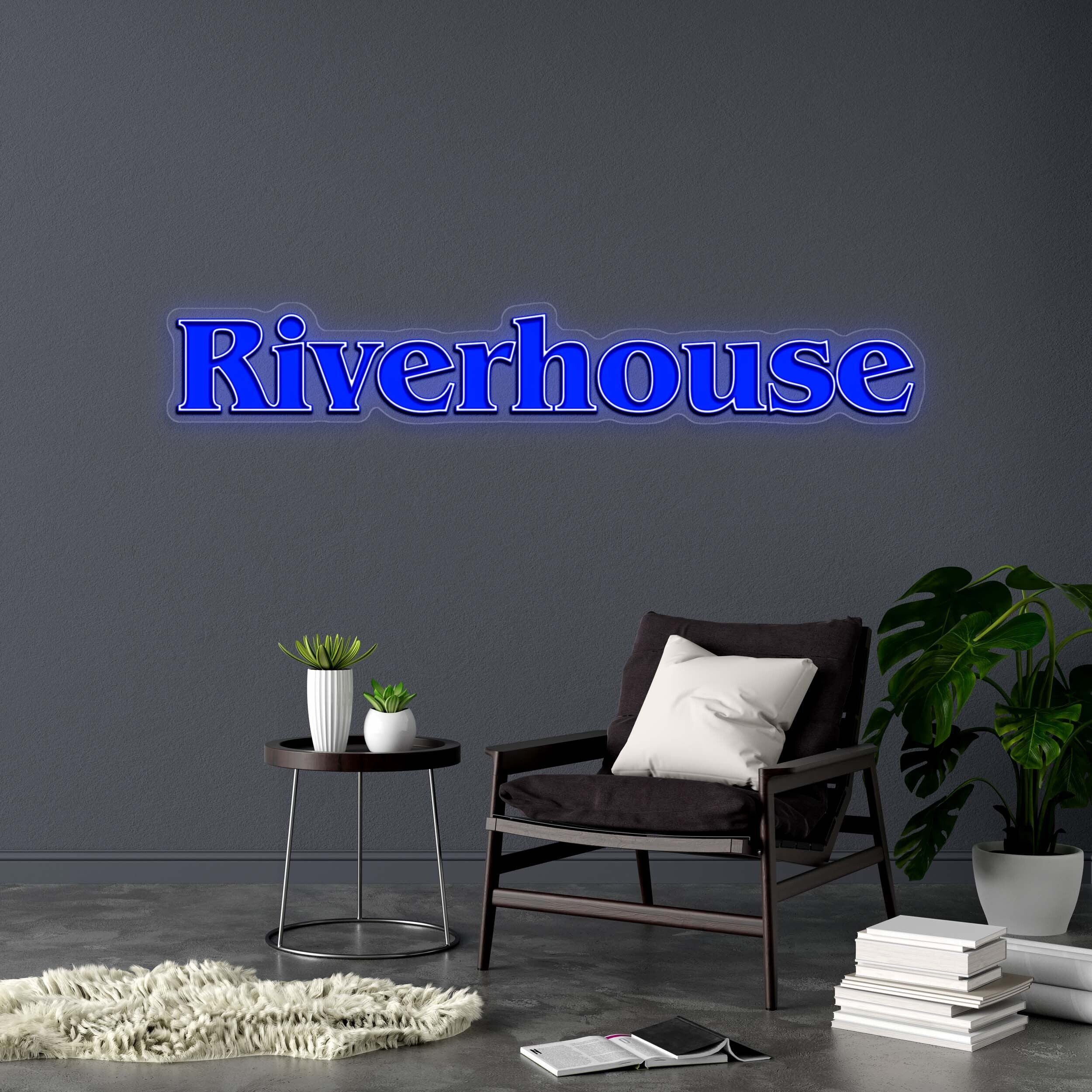 Riverhouse - Premium Neon Artwork