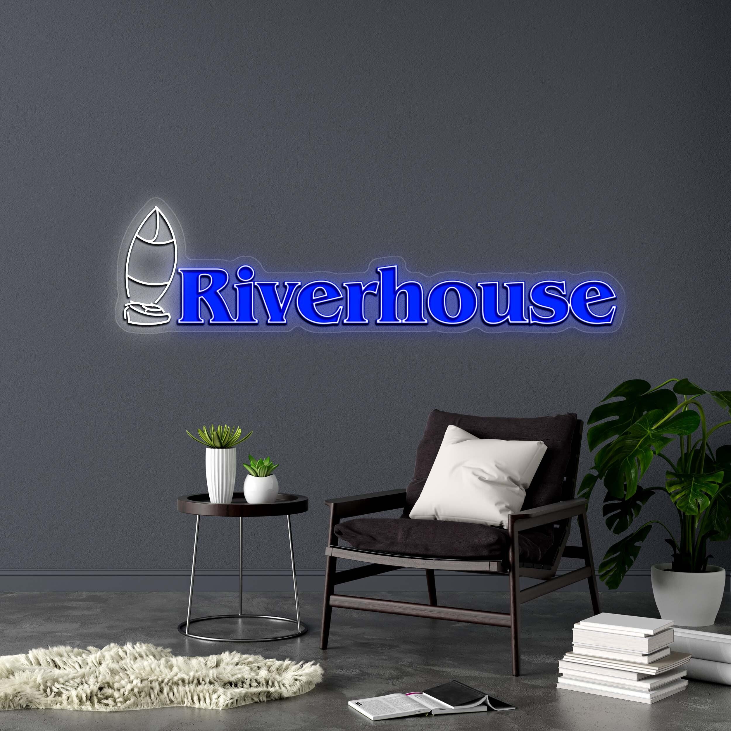 Riverhouse v.2 - Premium Neon Artwork