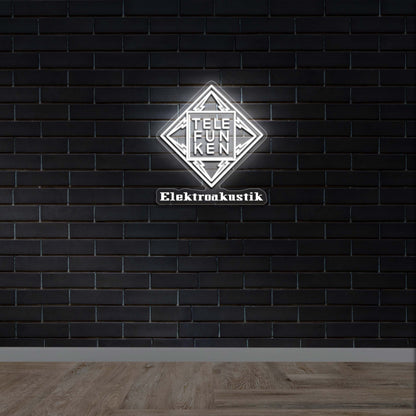TELEFUNKEN - Premium Neon Artwork
