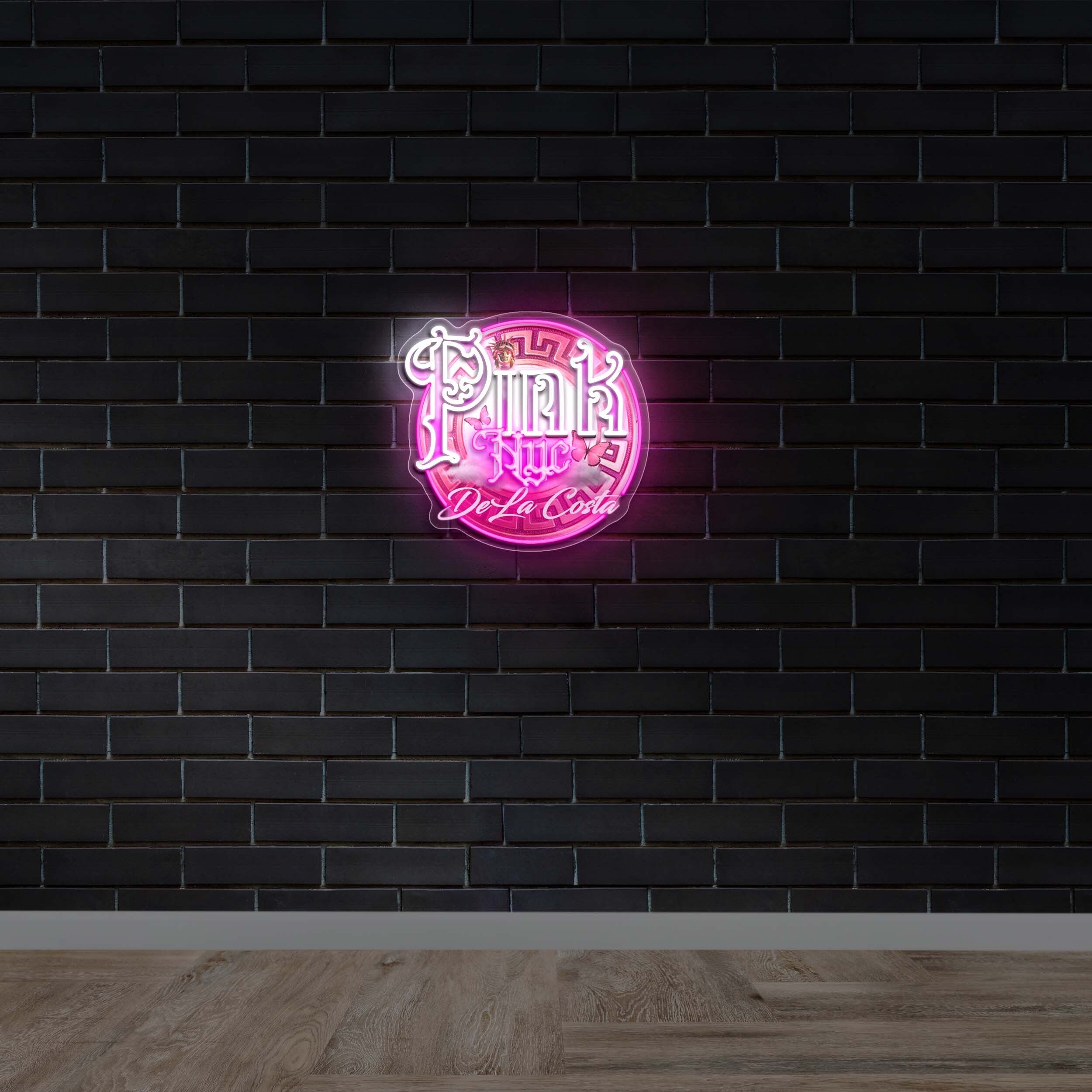 PINK NYC Dela Costa - Premium Neon Artwork
