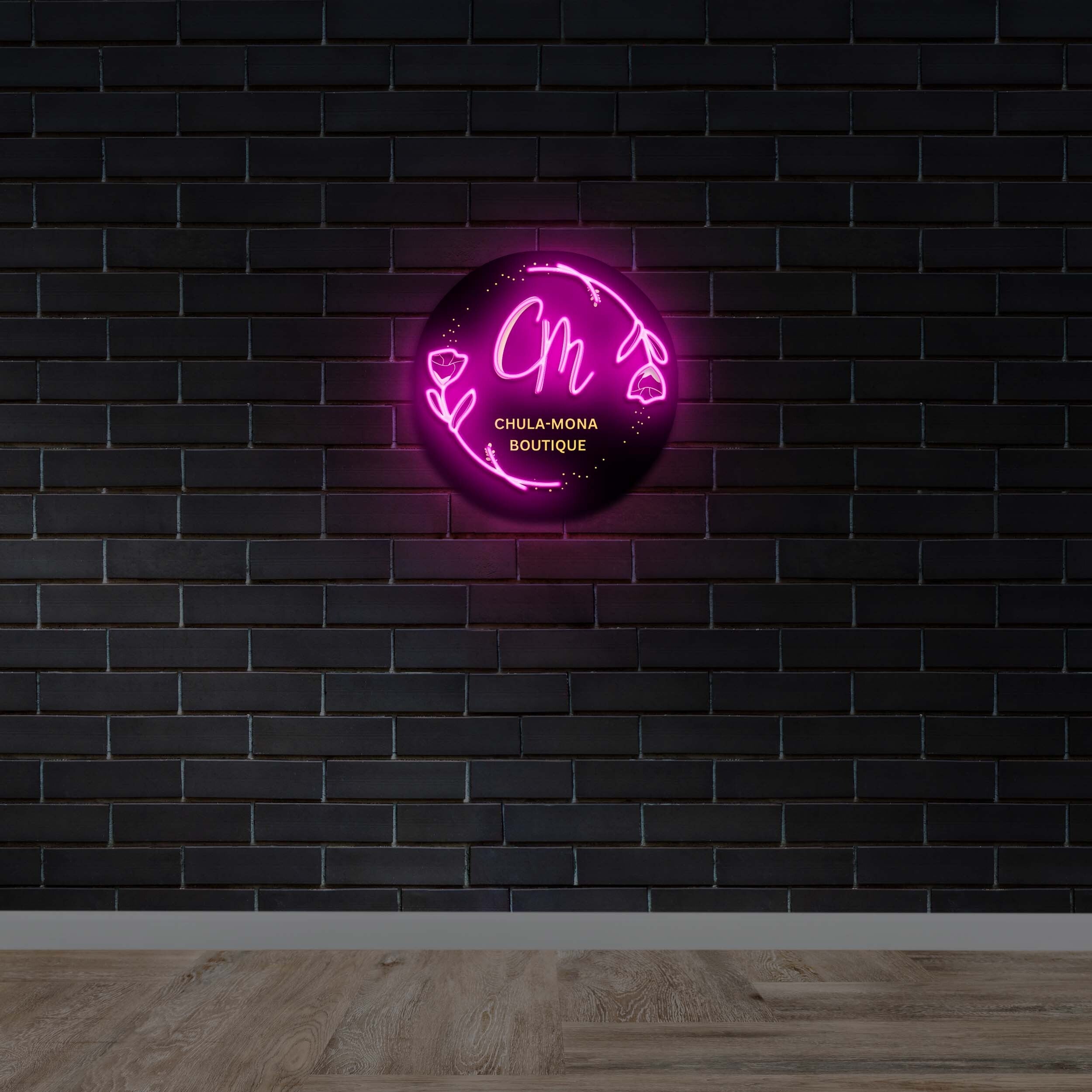 Chula-Mona Boutique - Premium Neon Artwork