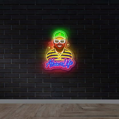 ABOVELIFE - Premium Neon Artwork