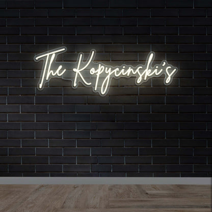 The Kopycinski’s - Premium Neon Artwork