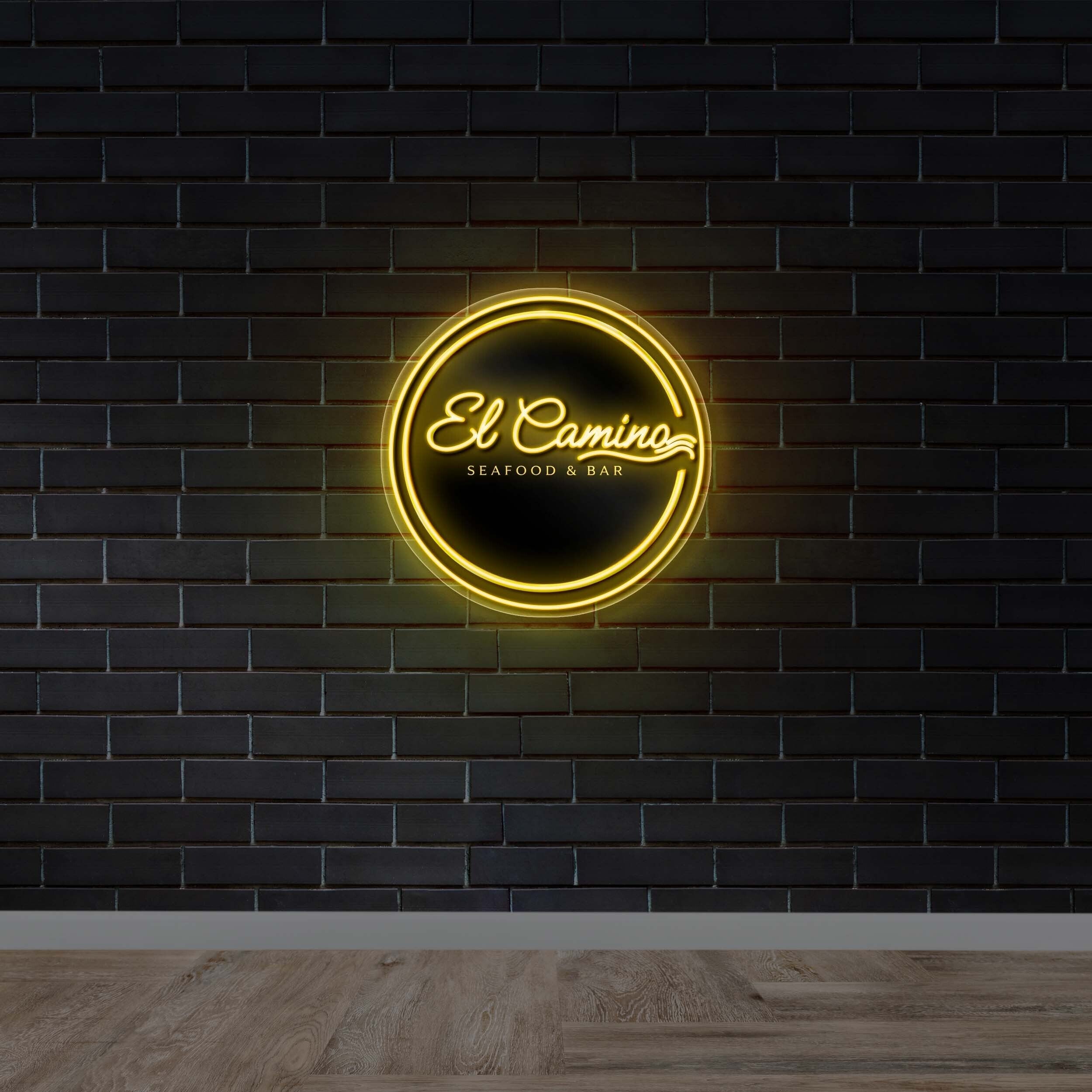 El Camino Seafood & Bar - Premium Neon Artwork