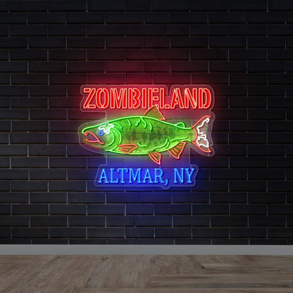 Zombieland Altmar NY - Premium Neon Artwork