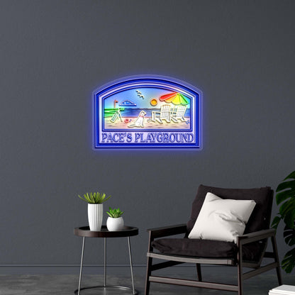 PACE'S PLAYGROUND - Premium Neon Artwork