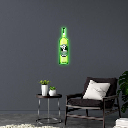 Saint Brady Green T - Premium Neon Artwork
