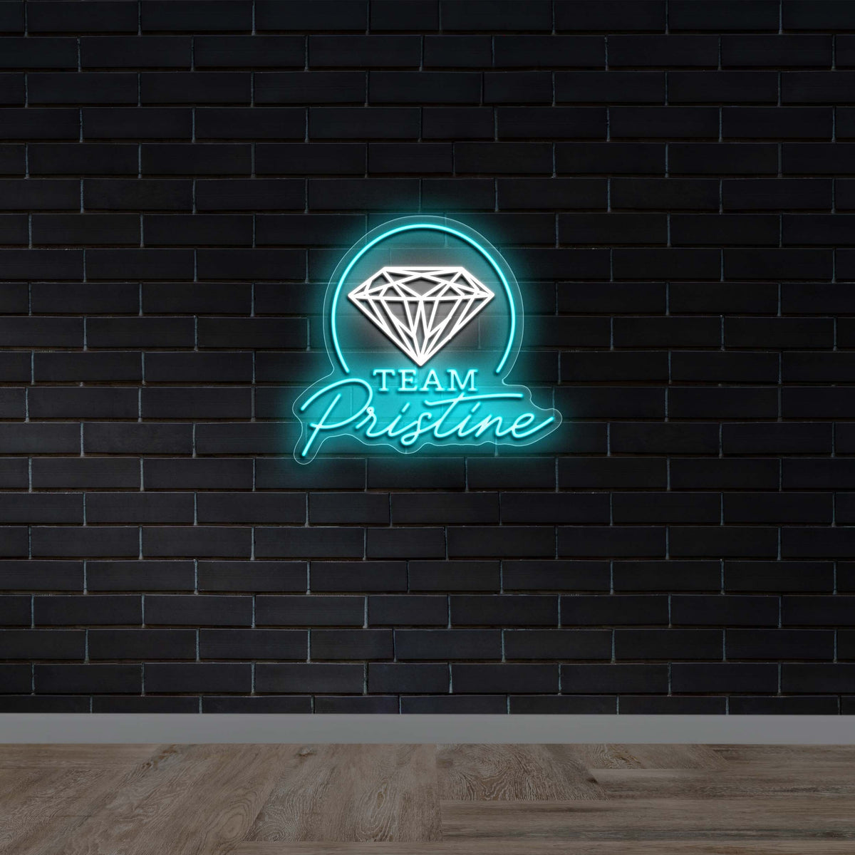 TEAM PRISTINE (version 2) - Premium Neon Artwork