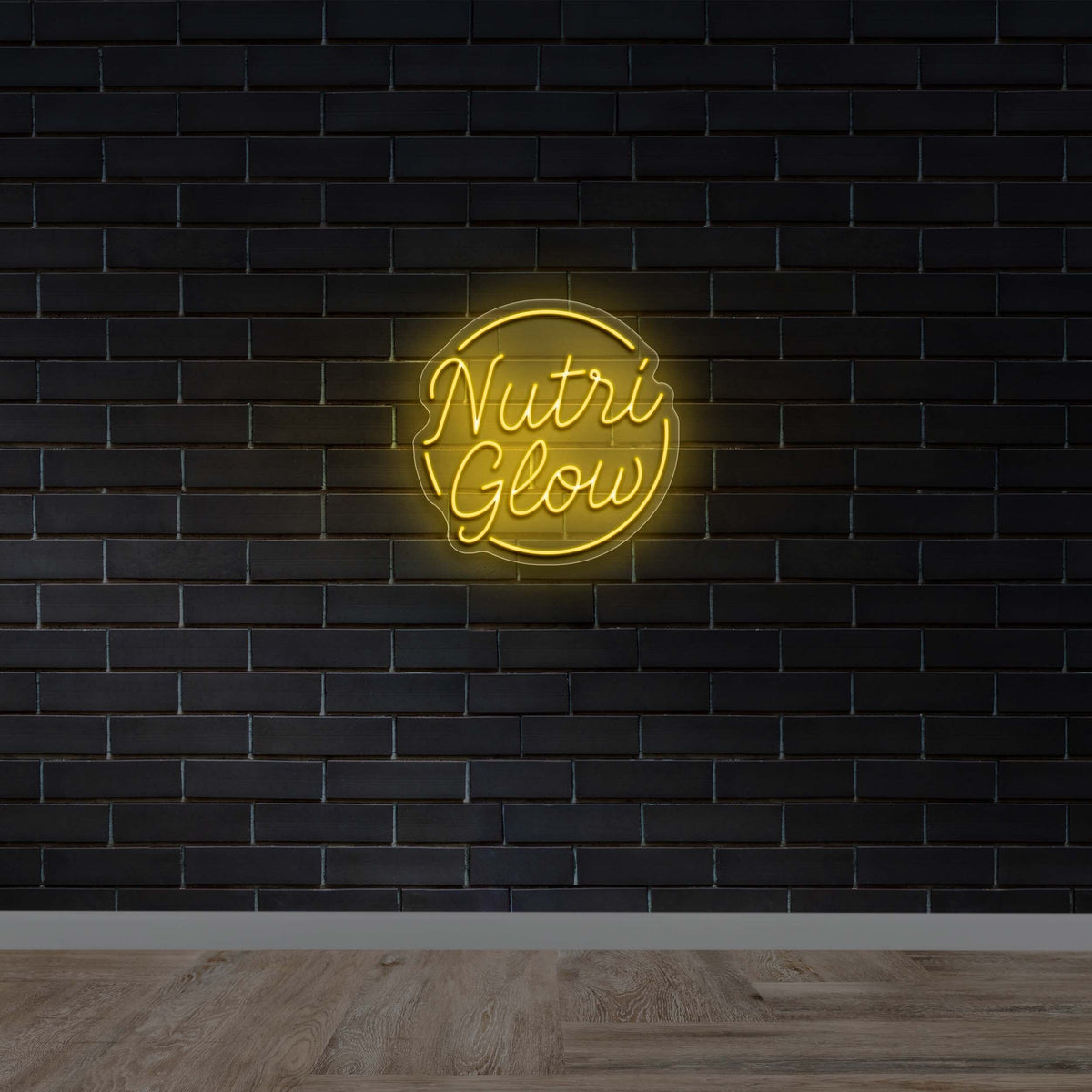 Nutri Glow - Premium Neon Artwork