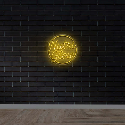 Nutri Glow - Premium Neon Artwork