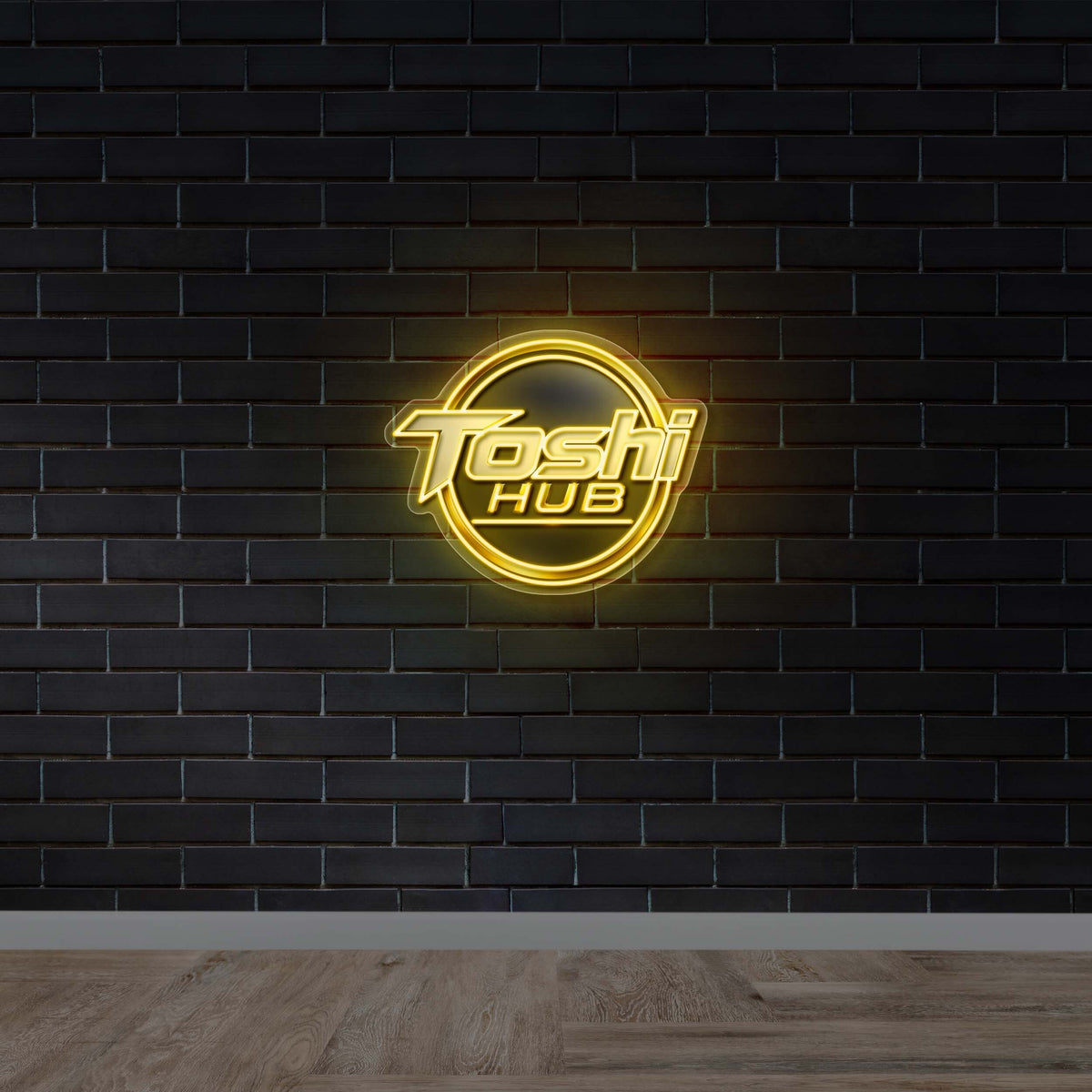Toshi Hub - Premium Neon Artwork