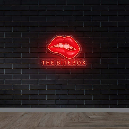 THE BITEBOX - Premium Neon Artwork