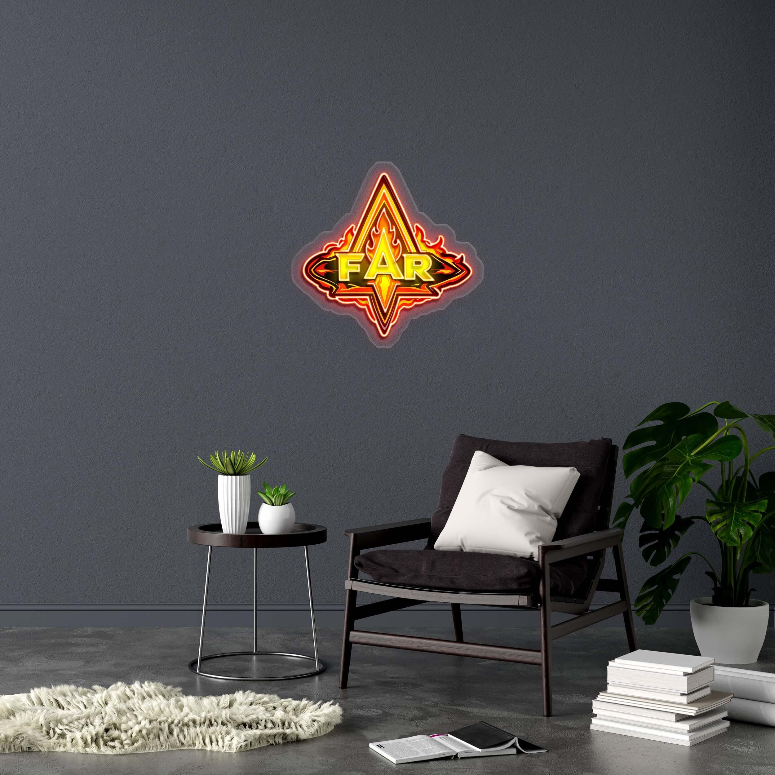 FAR - Premium Neon Artwork