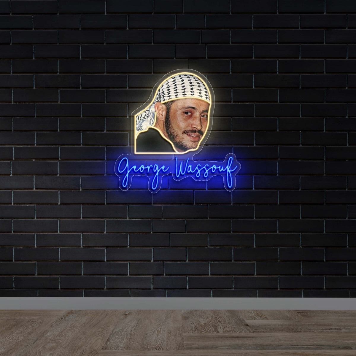 George Wassouf - Premium Neon Artwork