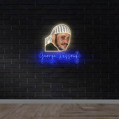 George Wassouf - Premium Neon Artwork