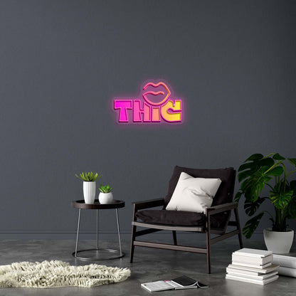 THIC - Premium Neon Artwork