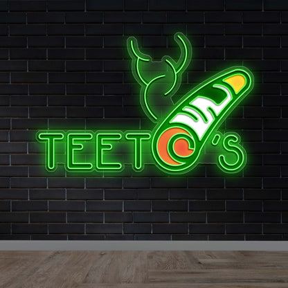 TEETO'S - Premium Neon Artwork