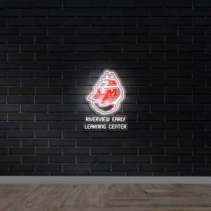Riverview Early Learning Center - Premium Neon Artwork