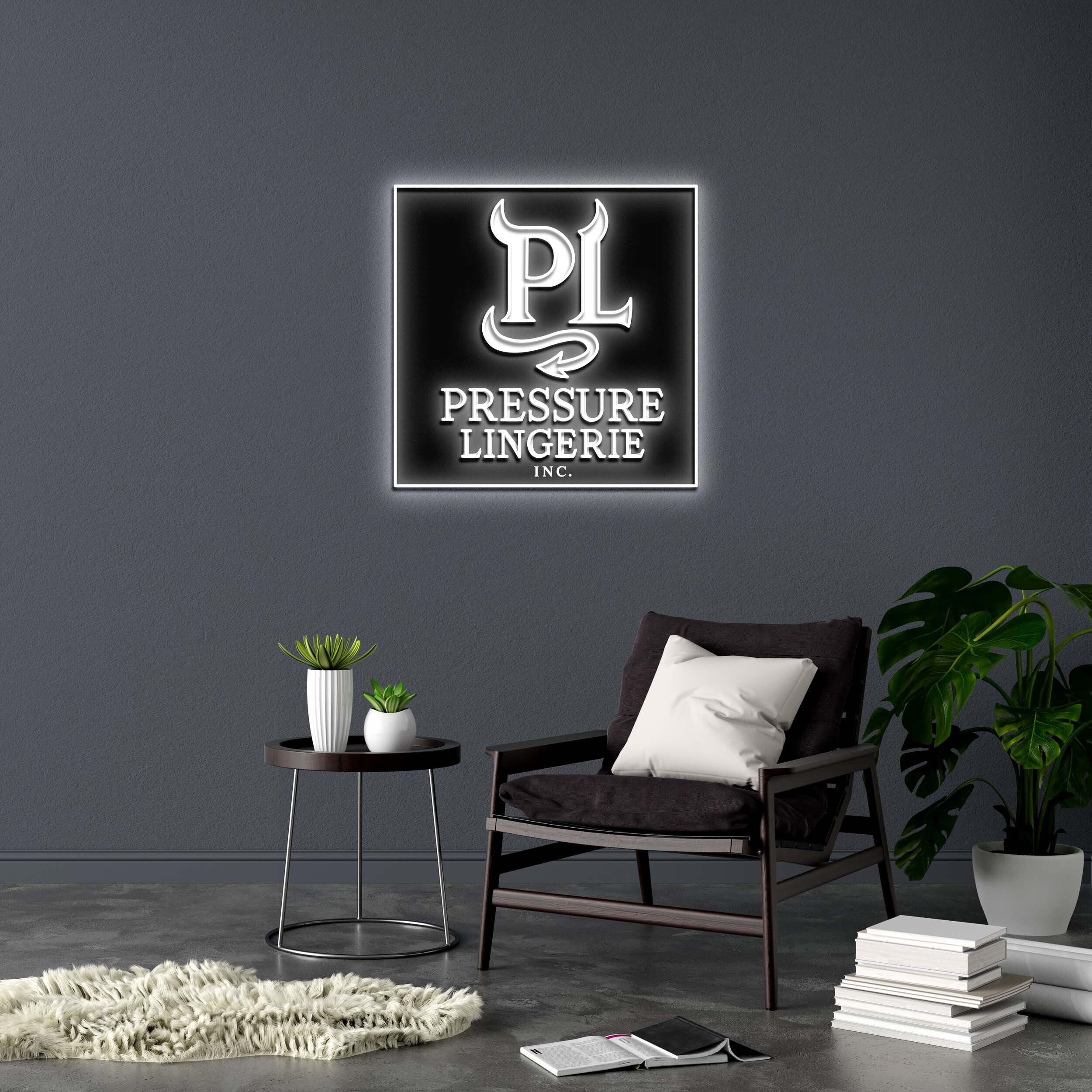 PRESSURE LINGERIE - Premium Neon Artwork
