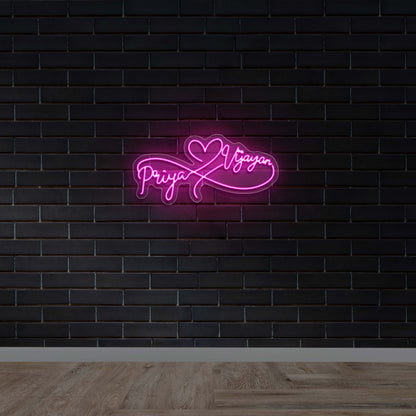 Priya Vijayan - Premium Neon Artwork