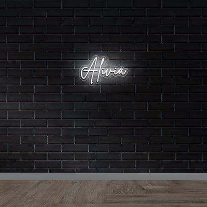 Alivia - Premium Neon Artwork
