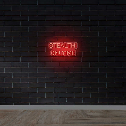 Stealth1 Only1Me - Premium Neon Artwork