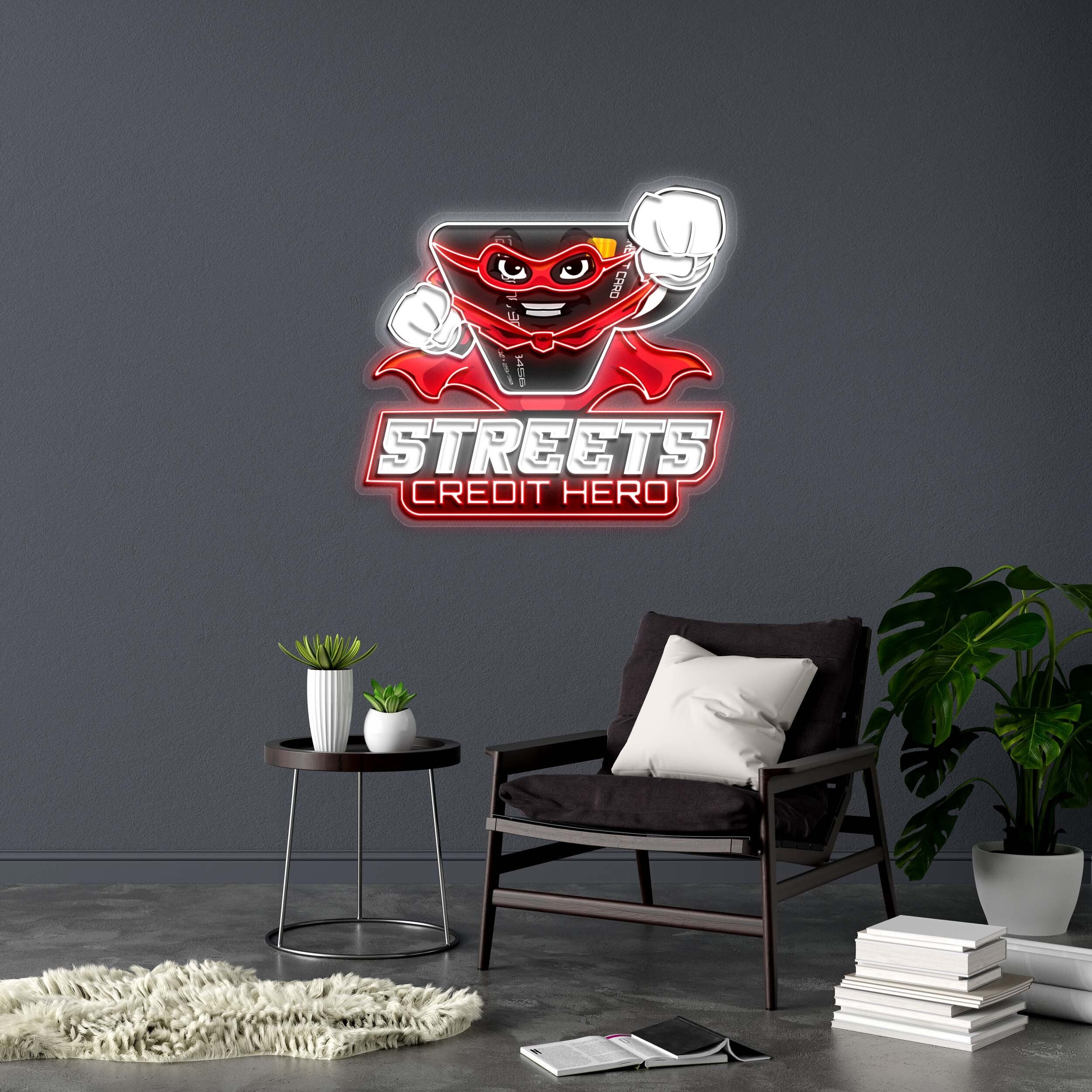 STREETS - Premium Neon Artwork