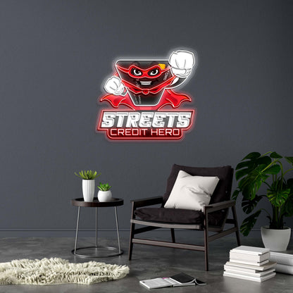 STREETS - Premium Neon Artwork