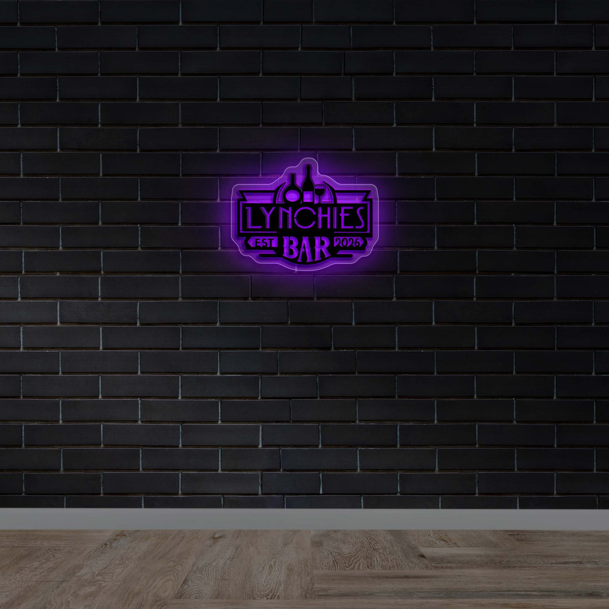 LYNCHIES BAR EST 2026 - Premium Neon Artwork
