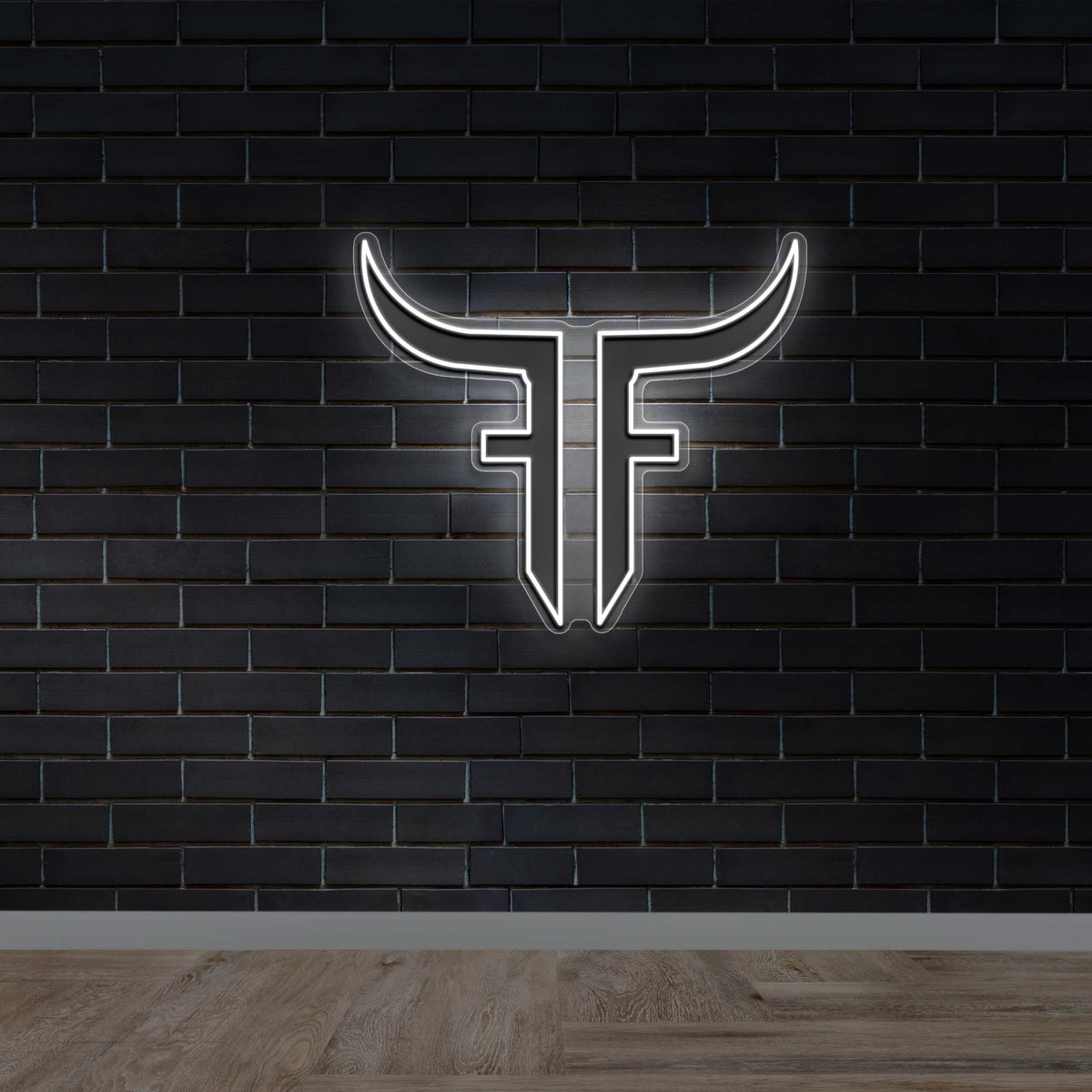 FF Steer Head Neon Outline Sign - Premium Neon Artwork