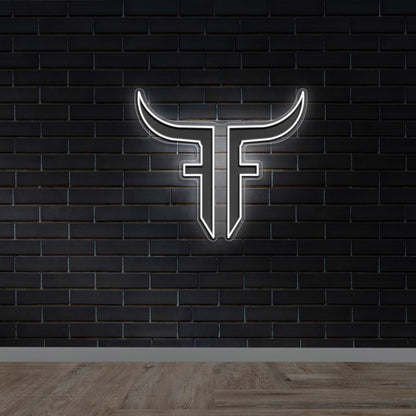 FF Steer Head Neon Outline Sign - Premium Neon Artwork