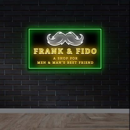 FRANK & FIDO - Premium Neon Artwork