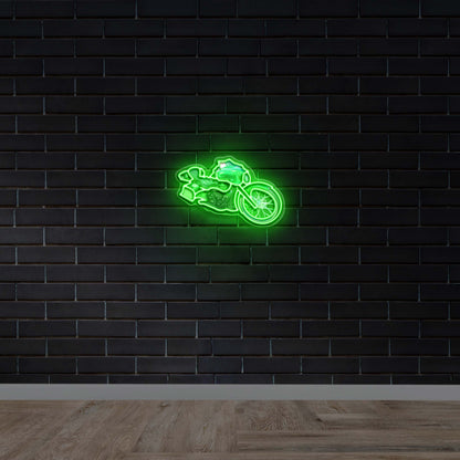Motorcycle - Premium Neon Artwork