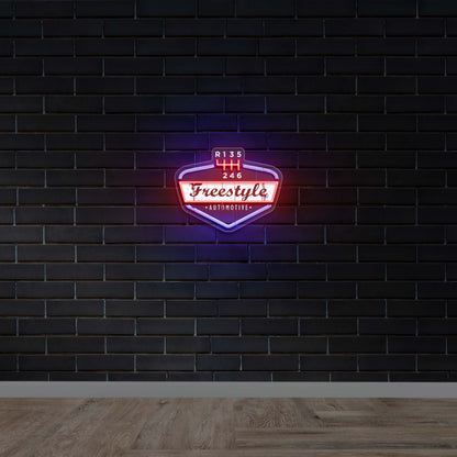 Freestyle Automotive - Premium Neon Artwork