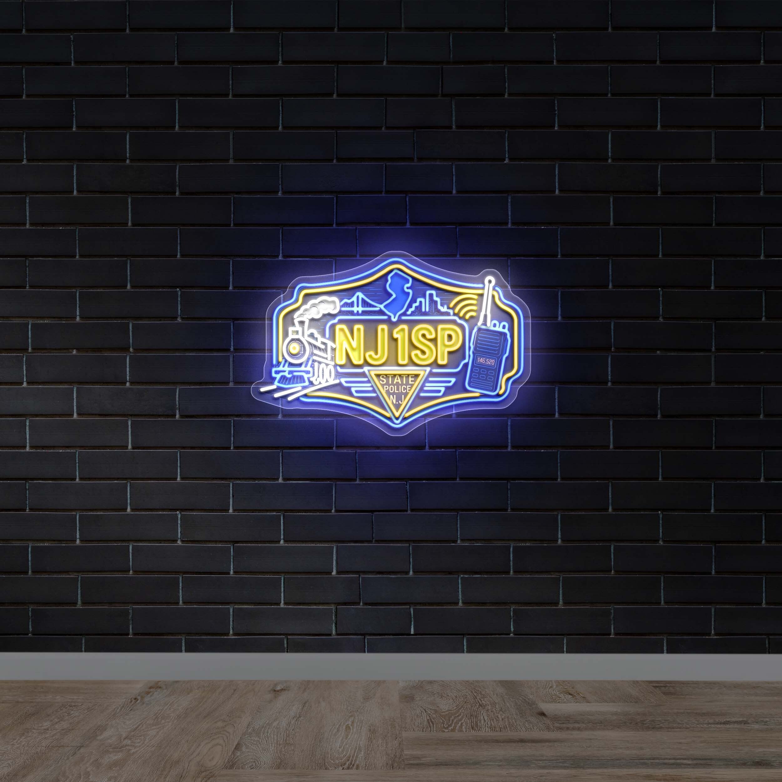 NJ1SP - Premium Neon Artwork