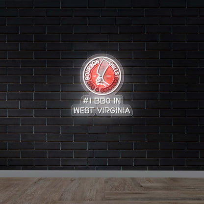 BOURBON HILLS - Premium Neon Artwork
