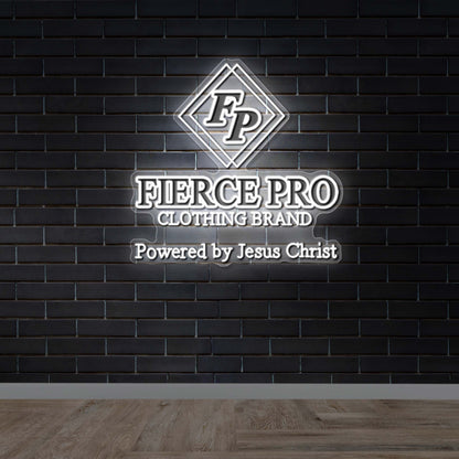 FIERCE PRO CLOTHING BRAND - Premium Neon Artwork
