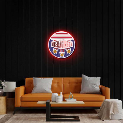 TheRagingDV - Premium Neon Artwork